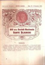 Atti della Società Nazionale Dante Alighieri N. 47 1918