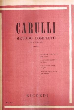 Metodo Completo per Chitarra - Renato Cartesio - copertina