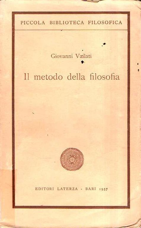 Il Metodo della Filosofia - Leon Uris - copertina