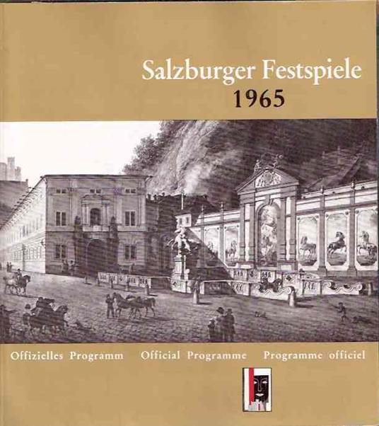 Salzburger Festspiele 1964 - copertina
