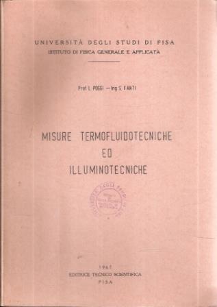 Misure Termofluidotecniche ed Illuminotecniche - Edgar Allan Poe,S. Fanti - copertina