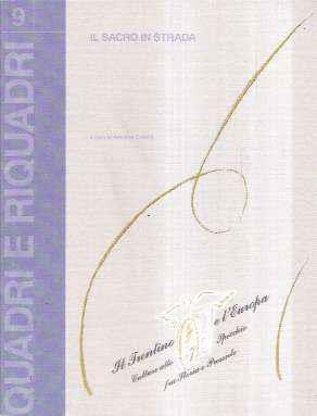 Quadri E Riquadri N. 9 - Il Sacro In Strada - Antonio Carlini - copertina