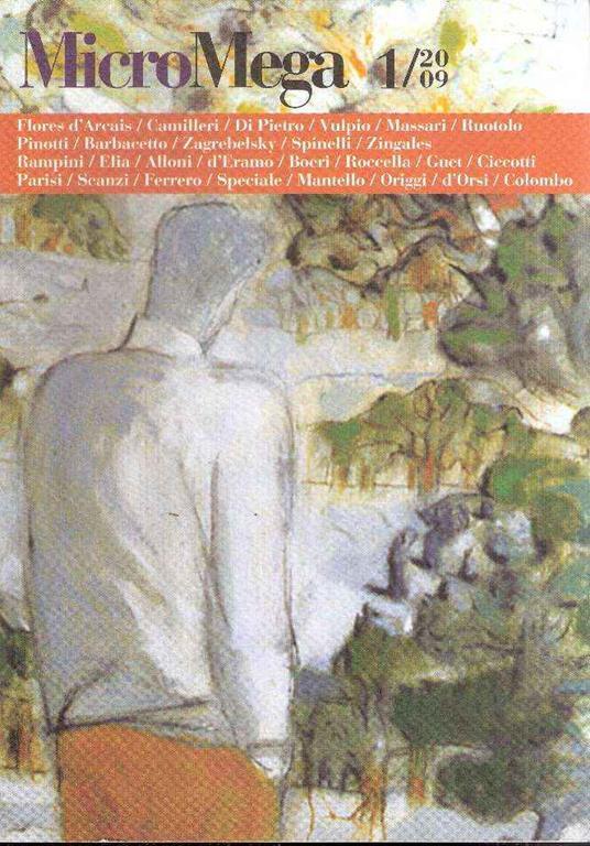 Micromega 1/2009 - copertina