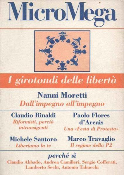 Micromega I Girotondi Delle Libertà Suppl. Al N. 3/2002 - copertina