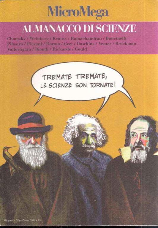 Micromega Allegato Al N. 3/08 Almanacco Di Scienze - copertina