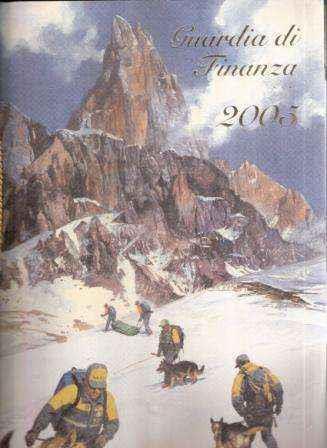 Calendario Guardia Di Finanza 2005 - copertina