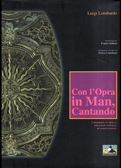 Con l'opera in man cantando - Luigi Lombardo - copertina