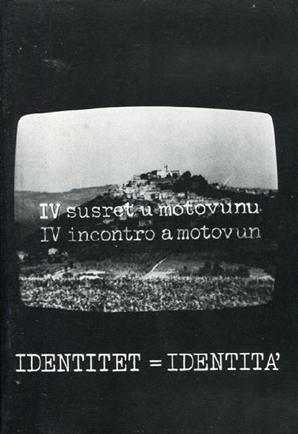 Identitet = identità - copertina