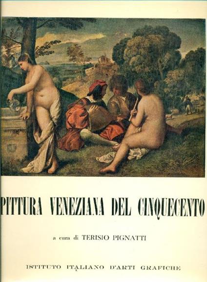 Pittura veneziana del Cinquecento - copertina