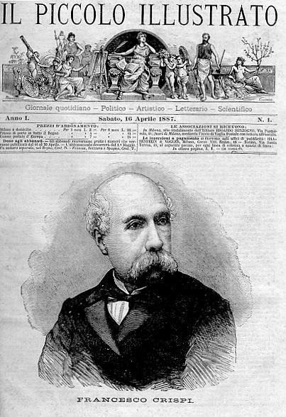 Il Piccolo illustrato. Dal n. 1 (16 aprile 1887) al n. 114 (8 agosto 1887) - copertina