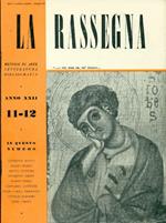 La Rassegna. Novembre-Dicembre 1953, Anno XXII, N. 11-12