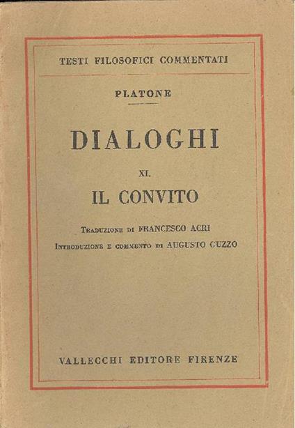 Dialoghi - Platone - copertina