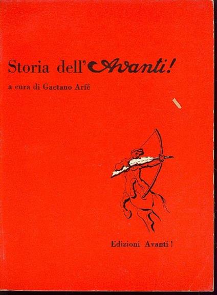 Storia dell'Avanti! - copertina
