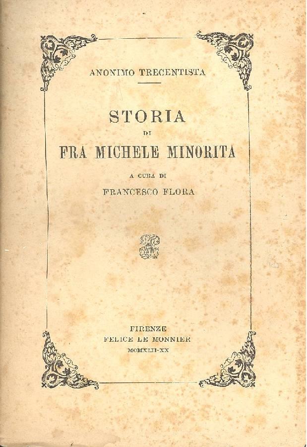 Storia di Fra Michele Minorita
