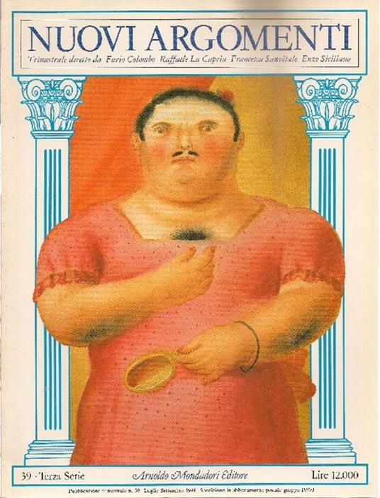 Trimestrale diretto da Furio Colombo, Raffaele La Capria, Francesca Sanvitale, Enzo Siciliano - copertina