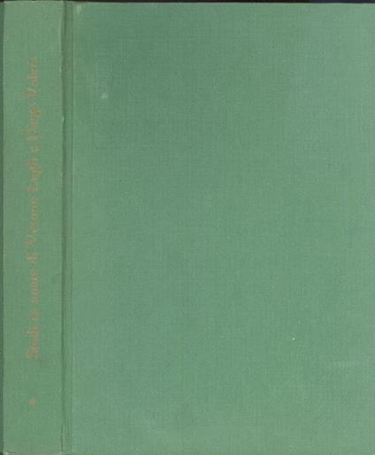 Studi in onore di Vittorio Lugli e Diego Valeri - copertina