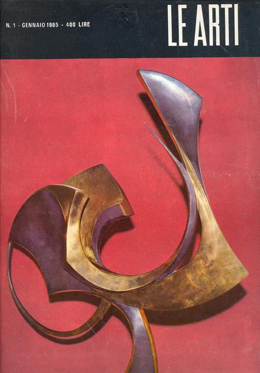 Le Arti. Gennaio 1965 - copertina