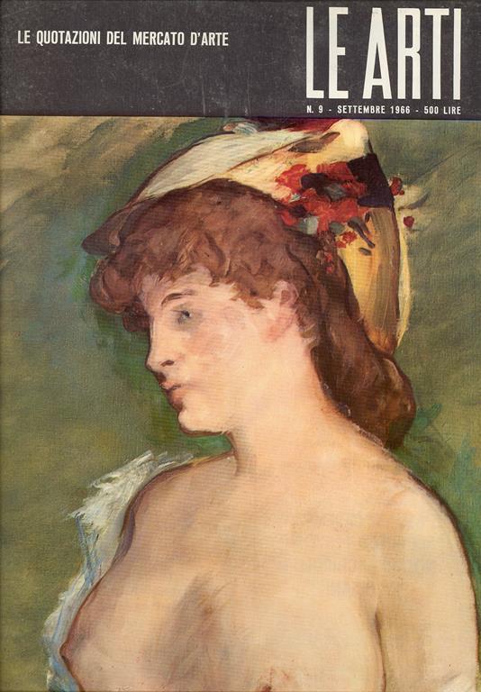 Le Arti. Settembre 1966 - copertina