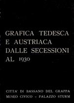Grafica tedesca e austriaca dalle secessioni al 1930