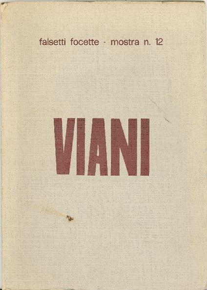 Lorenzo Viani - copertina