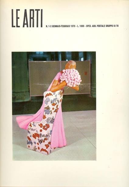Le Arti. Gennaio/Febbraio 1970 - copertina
