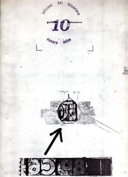 Numero Unico 10. Note dalla Galleria del Falconiere - copertina
