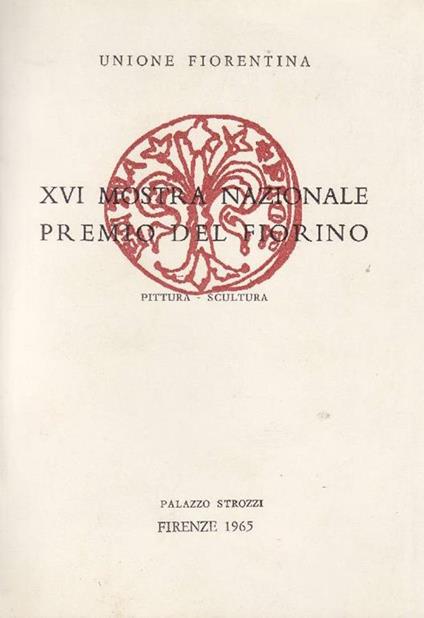 XVI Mostra Nazionale Premio del Fiorino - copertina