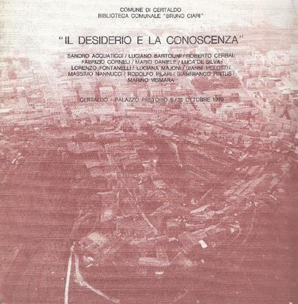 Il desiderio e la conoscenza - copertina
