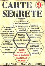 Carte Segrete. Anno III, Gennaio-Marzo 1969, N. 9