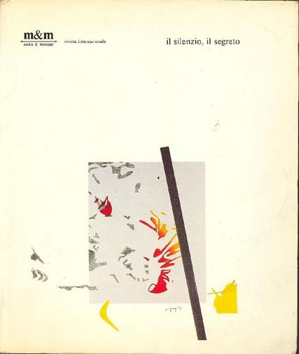 MeM. MediaeMessaggi. Rivista internazionale. Il silenzio, il segreto - copertina