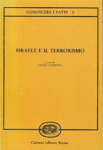 Israele e il terrorismo - copertina