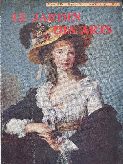 Le Jardin des Arts. Mai 1957. N. 31 - copertina