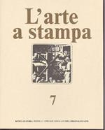 L' arte a stampa. Maggio-Giugno 1979. N. 7
