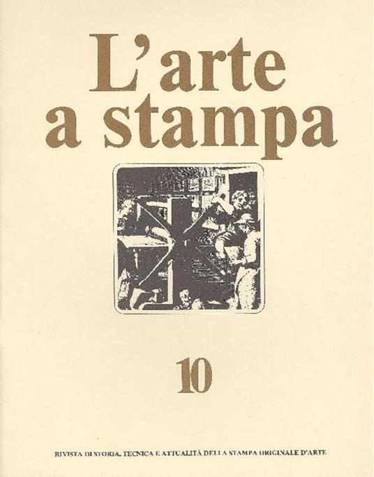 L' arte a stampa. Novembre/Dicembre 1979. N. 10 - copertina