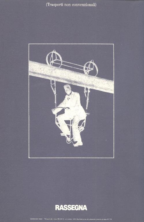 Rassegna. Trasporti non convenzionali. Settembre 1989. N. 39 - copertina