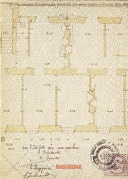 Rassegna. Riviste, manuali di architettura, strumenti del sapere tecnico in Europa 1910-1930. Gennai - copertina