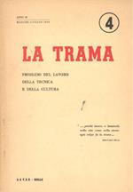 La TRAMA rivista. Maggio/Luglio 1959