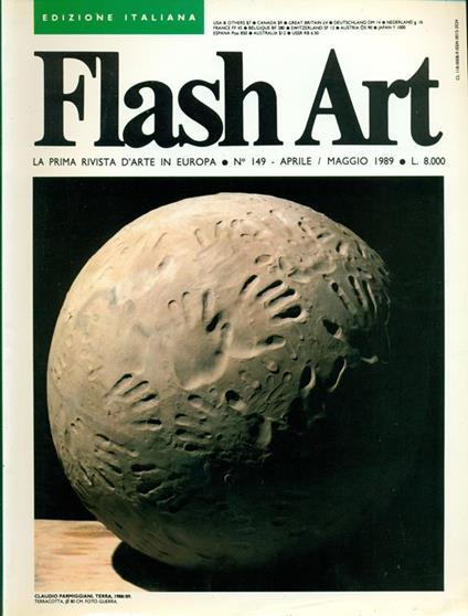 Flash Art. Aprile/Maggio 1989, N. 149 - copertina