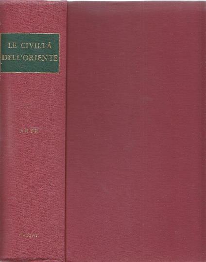 Le civiltà dell'Oriente. Arte - copertina