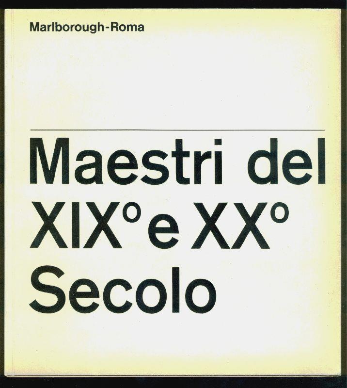 Maestri del XIX e XX Secolo