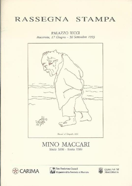 Mino Maccari. Rassegna stampa - copertina