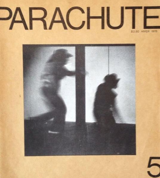 Parachute. Hiver 1976. N. 5 - copertina