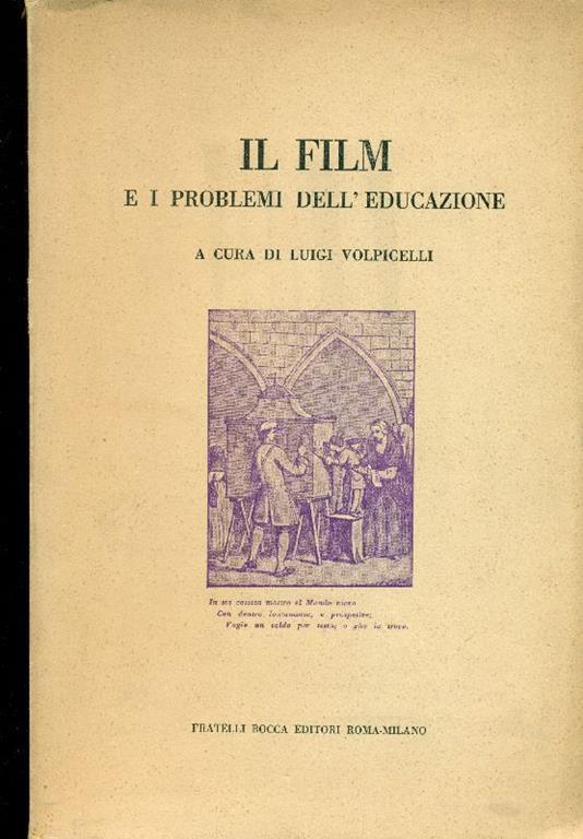 Il film e i problemi dell'educazione - copertina