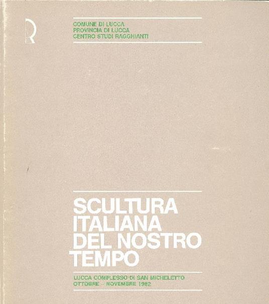 Scultura italiana del nostro tempo - copertina