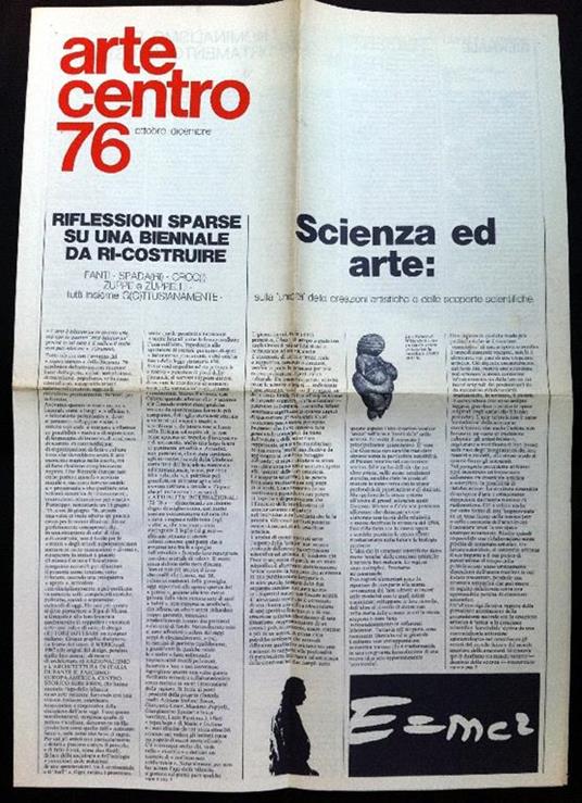 Arte Centro 76 ottobre-dicembre - copertina