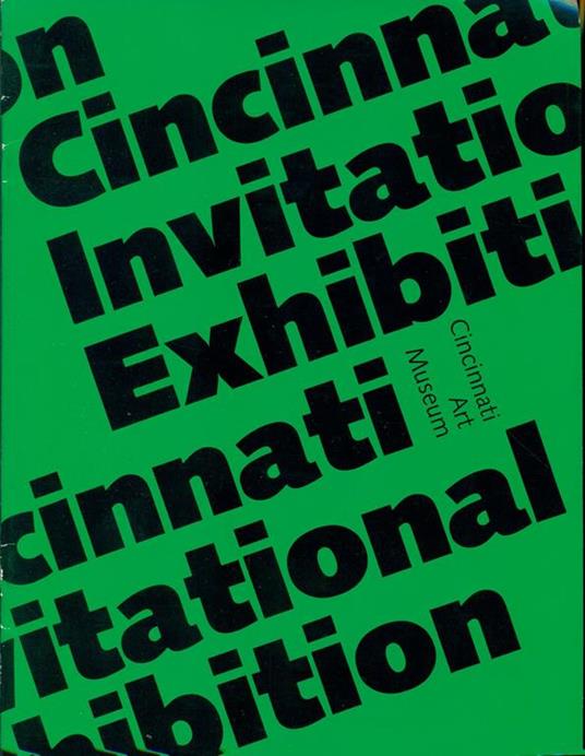 Cincinnati Invitational Exhibition - copertina