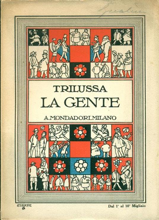 La gente - Trilussa - copertina