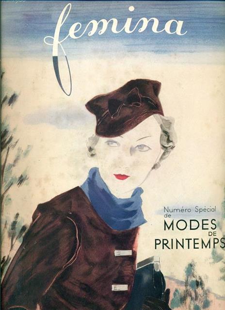 Femina. Avril 1933. Numro Spécial Modes de Printemps - copertina
