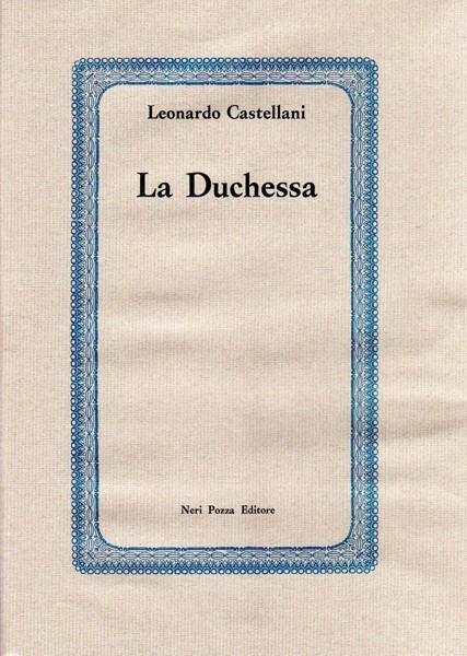 La Duchessa - Leonardo Castellani - copertina