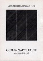 Giulia Napoleone. Opera grafica 1962-1983